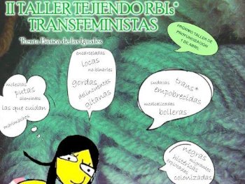 II Taller Tejiendo Rbis Transfeministas este 18 de marzo