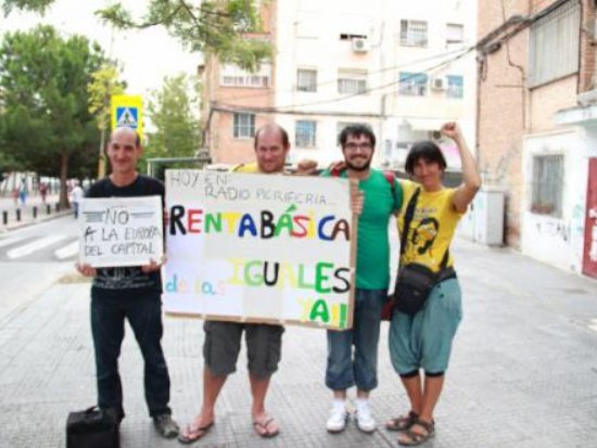 Acción por la Rbis en Málaga