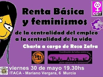 Charla: Renta Básica y Feminismos en Murcia